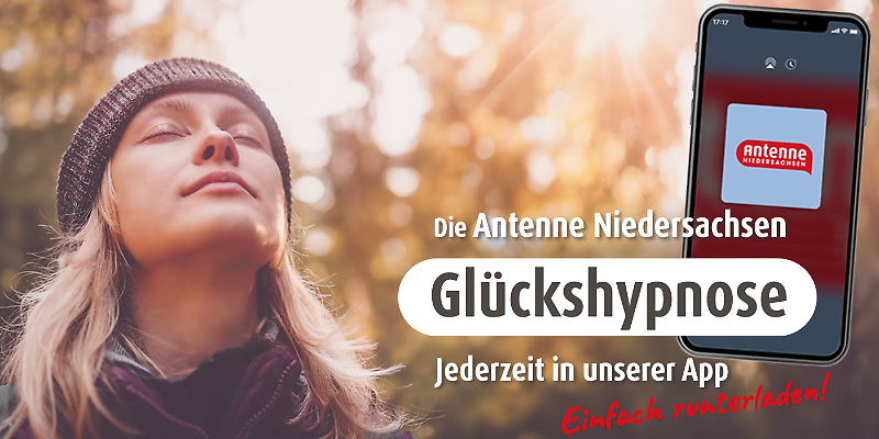 Die Antenne Niedersachsen Glückshypnose - in unserer App