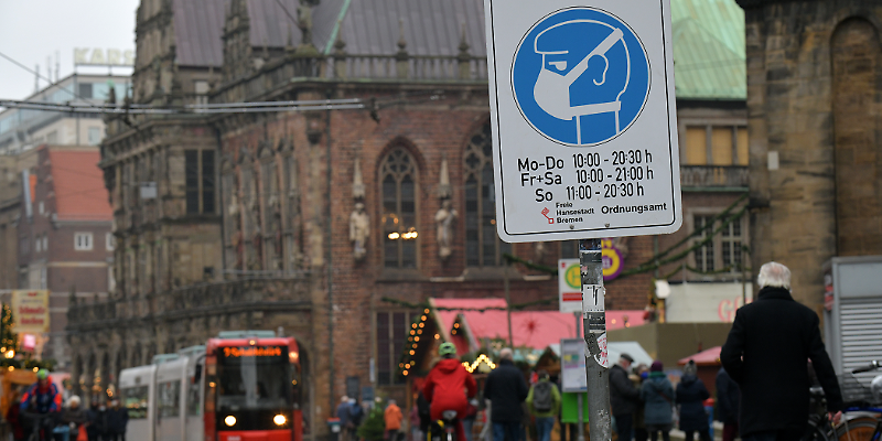 Bremen führt neue Warnstufe 4 ein - mit erweiterter 2G-plus-Regel